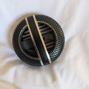 Bath & Body Works Car Fragrance Vent Or Visor Clip - Black Textured & Silver